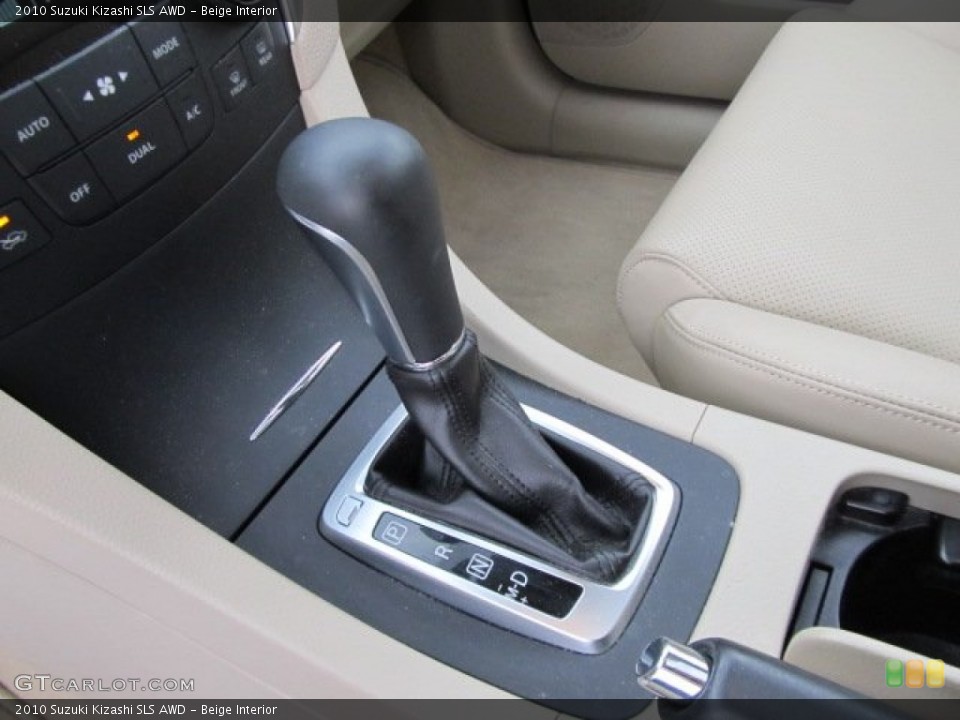 Beige Interior Transmission for the 2010 Suzuki Kizashi SLS AWD #56362453