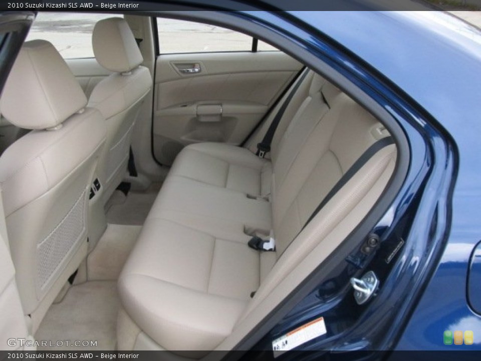 Beige Interior Photo for the 2010 Suzuki Kizashi SLS AWD #56362471