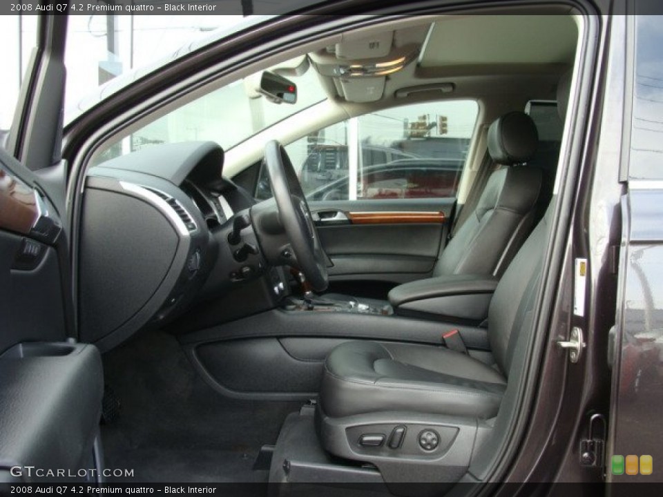 Black Interior Photo for the 2008 Audi Q7 4.2 Premium quattro #56363537