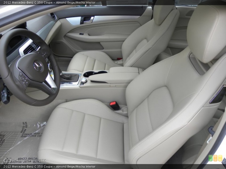 Almond Beige/Mocha Interior Photo for the 2012 Mercedes-Benz C 350 Coupe #56363950