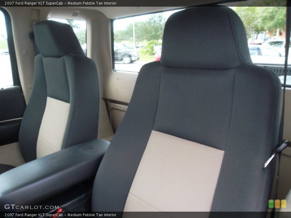 Medium Pebble Tan 2007 Ford Ranger Interiors