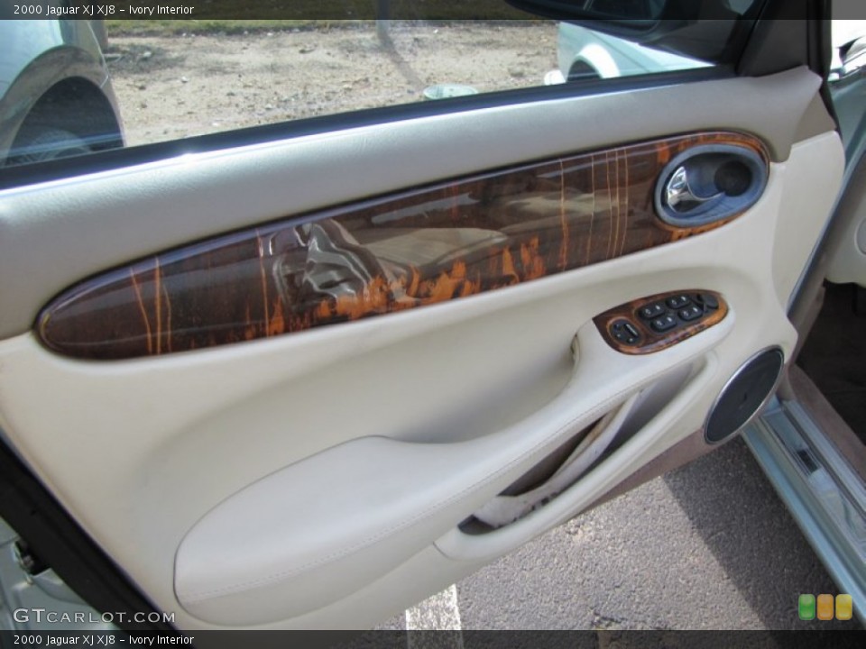 Ivory Interior Door Panel for the 2000 Jaguar XJ XJ8 #56364385