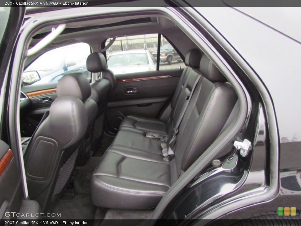 Ebony Interior Photo for the 2007 Cadillac SRX 4 V6 AWD #56365359