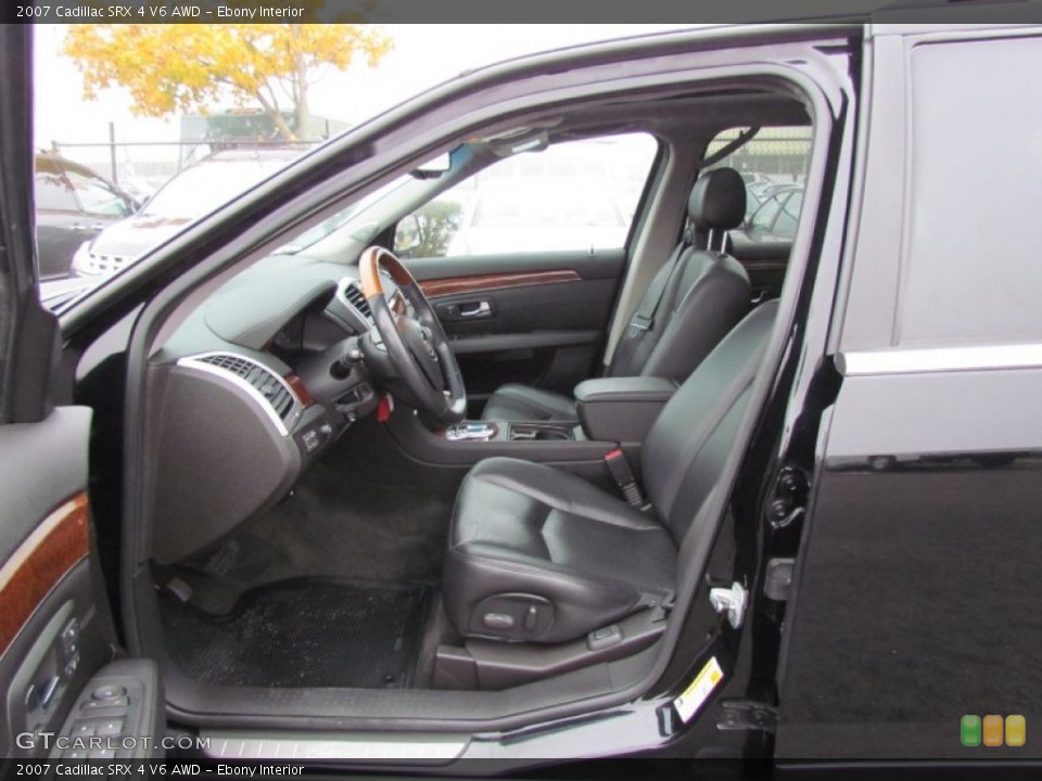 Ebony Interior Photo for the 2007 Cadillac SRX 4 V6 AWD #56365393