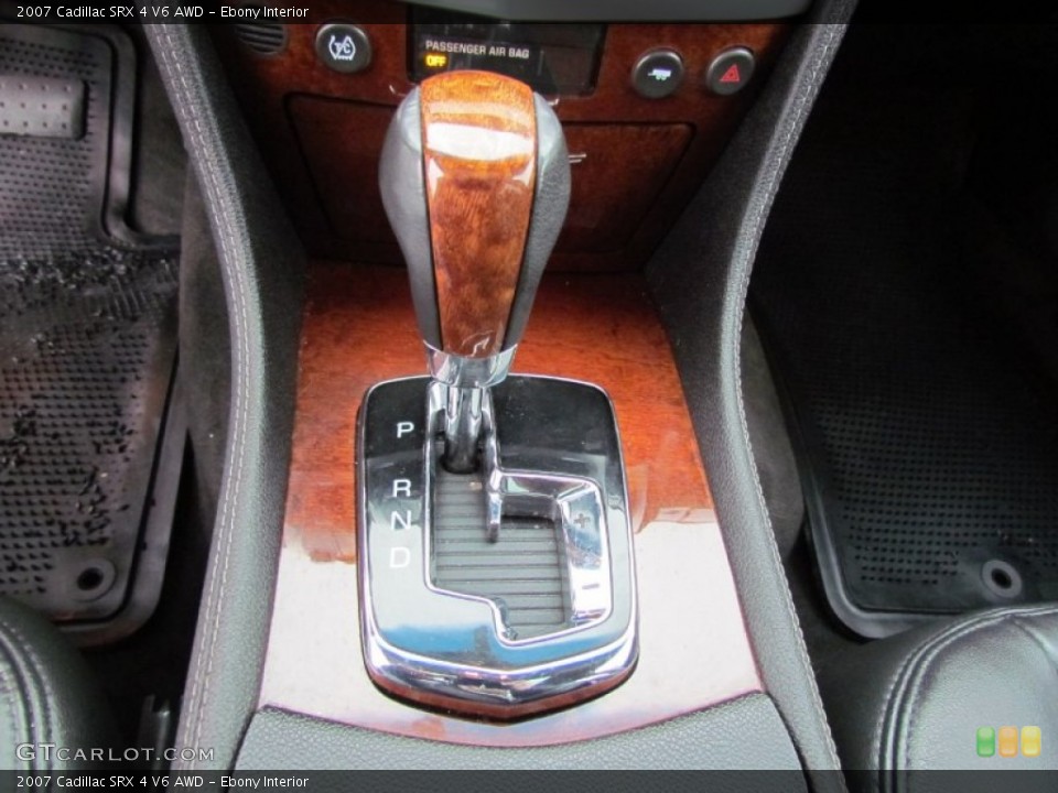 Ebony Interior Transmission for the 2007 Cadillac SRX 4 V6 AWD #56365411