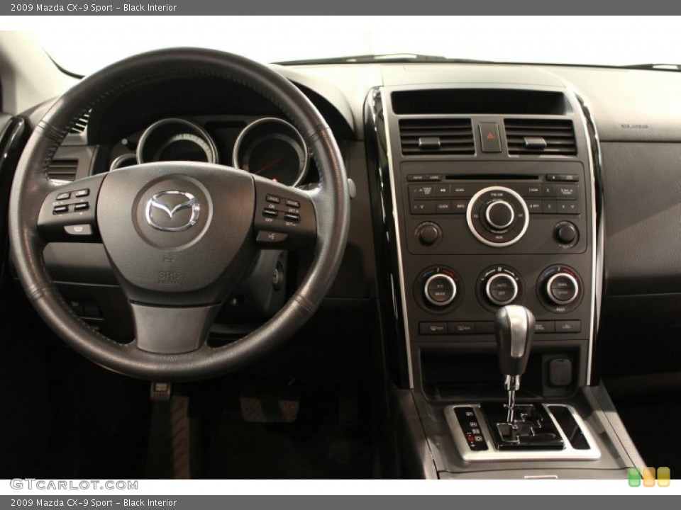 Black Interior Dashboard for the 2009 Mazda CX-9 Sport #56366089