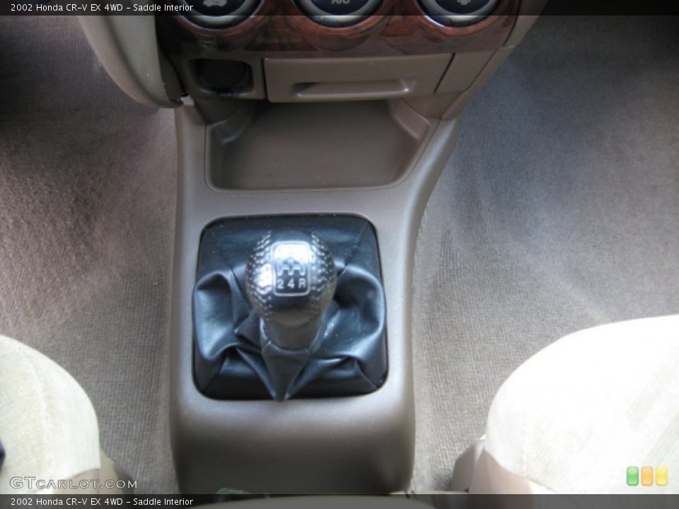 Saddle Interior Transmission for the 2002 Honda CR-V EX 4WD #56366539