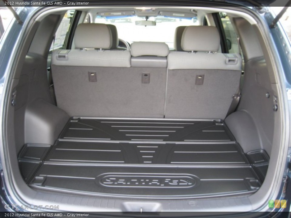 Gray Interior Trunk for the 2012 Hyundai Santa Fe GLS AWD #56367436