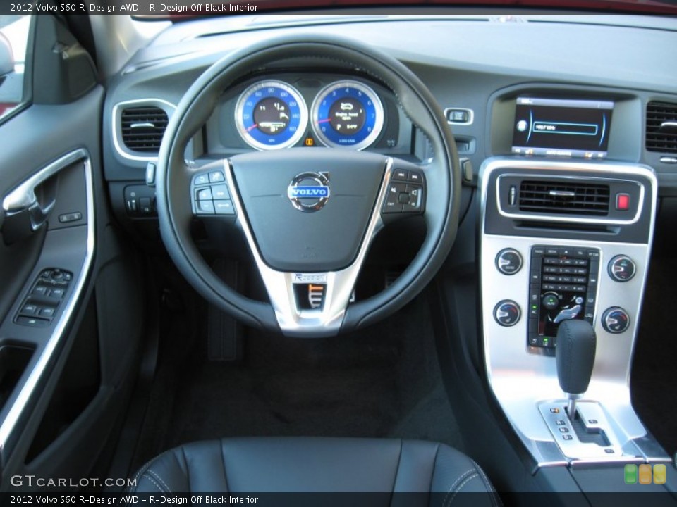 R-Design Off Black Interior Dashboard for the 2012 Volvo S60 R-Design AWD #56367769