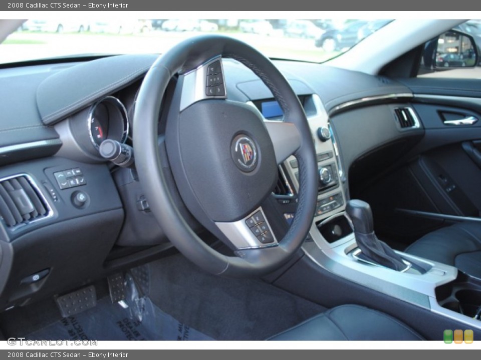 Ebony Interior Dashboard for the 2008 Cadillac CTS Sedan #56369572