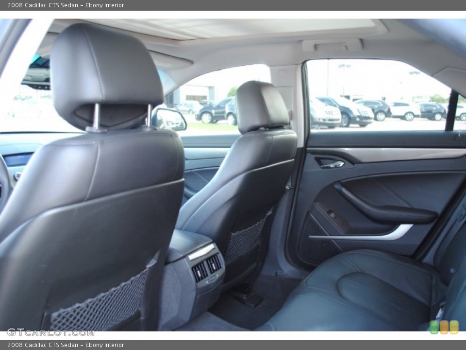 Ebony Interior Photo for the 2008 Cadillac CTS Sedan #56369590