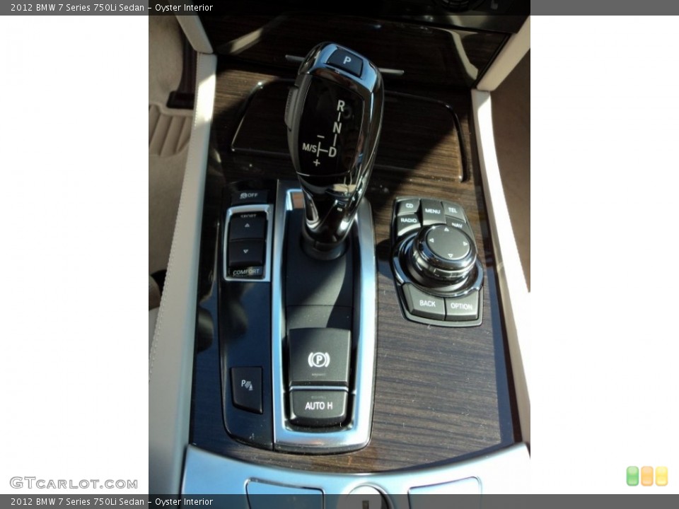 Oyster Interior Transmission for the 2012 BMW 7 Series 750Li Sedan #56371036