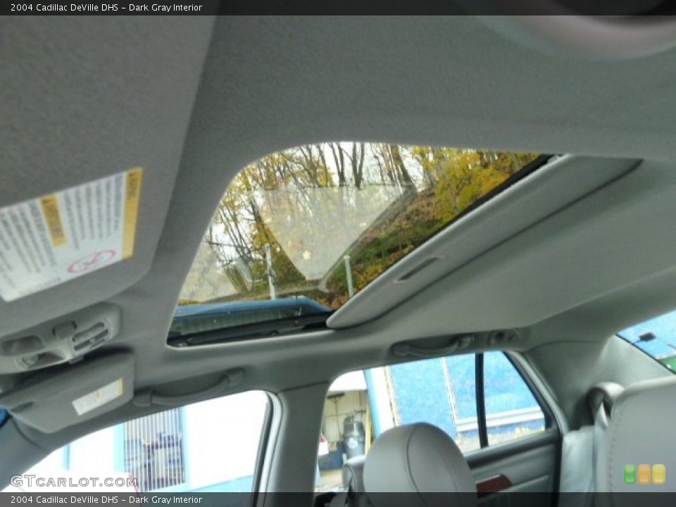 Dark Gray Interior Sunroof for the 2004 Cadillac DeVille DHS #56371831