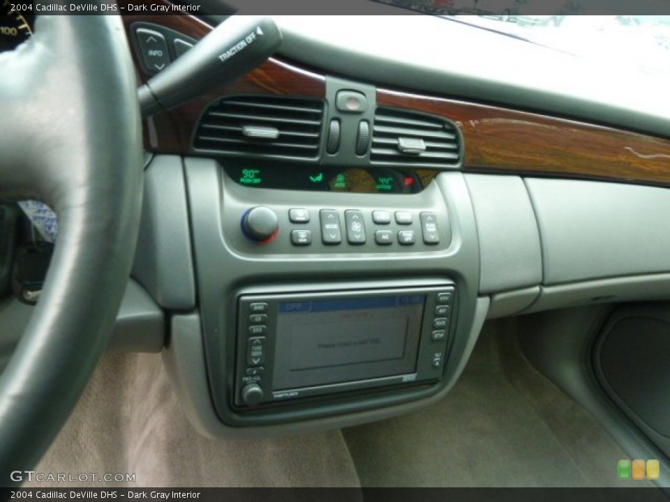 Dark Gray Interior Controls for the 2004 Cadillac DeVille DHS #56371849