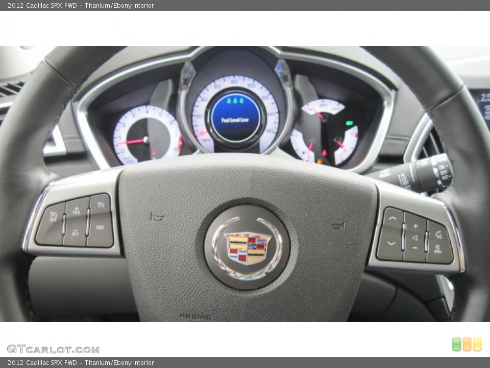 Titanium/Ebony Interior Controls for the 2012 Cadillac SRX FWD #56373118
