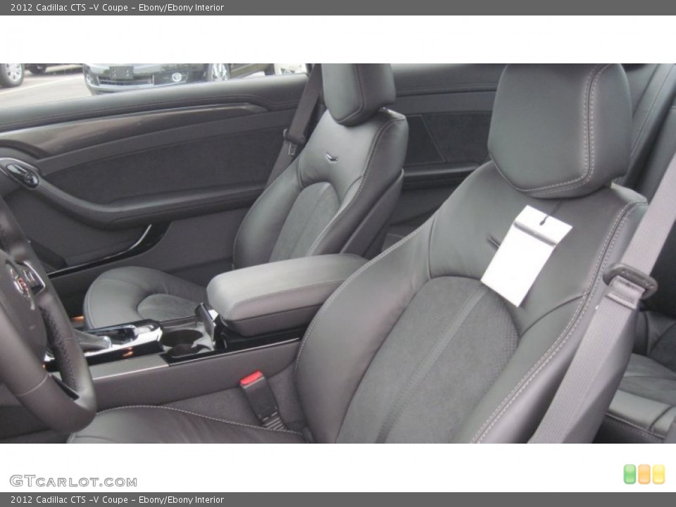 Ebony/Ebony Interior Photo for the 2012 Cadillac CTS -V Coupe #56373259