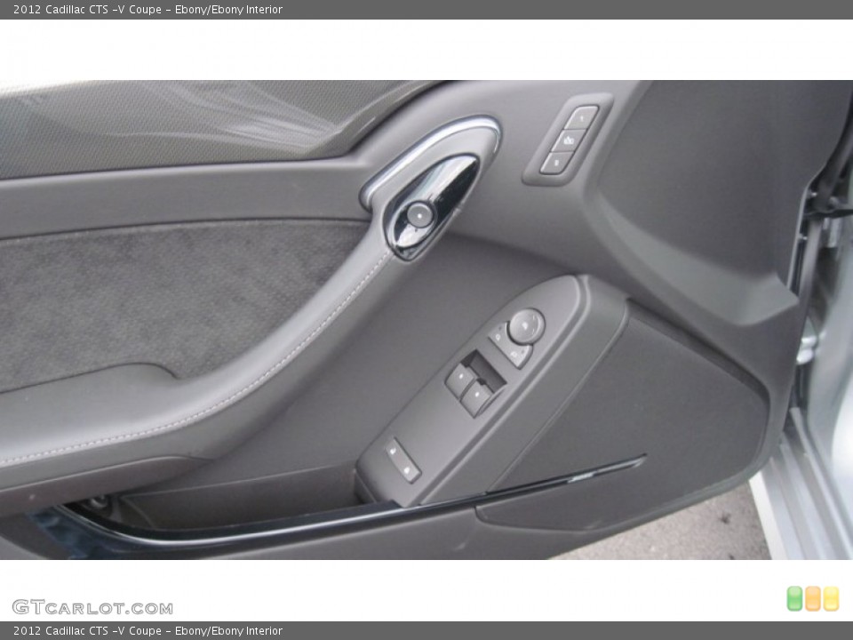 Ebony/Ebony Interior Controls for the 2012 Cadillac CTS -V Coupe #56373277