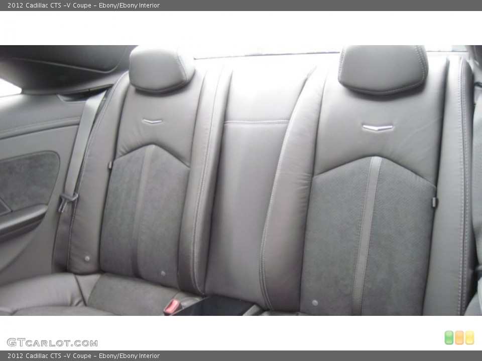 Ebony/Ebony Interior Photo for the 2012 Cadillac CTS -V Coupe #56373286