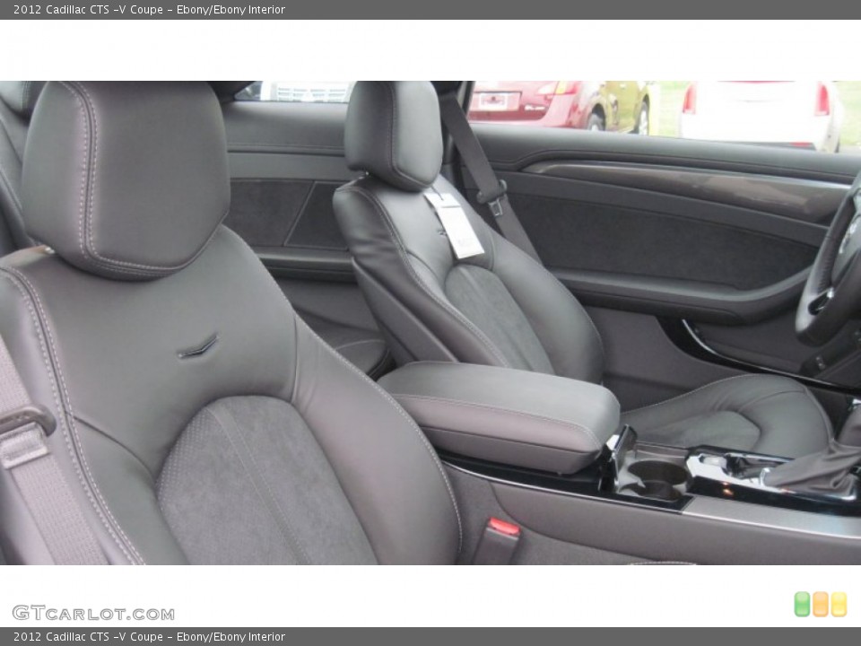 Ebony/Ebony Interior Photo for the 2012 Cadillac CTS -V Coupe #56373304