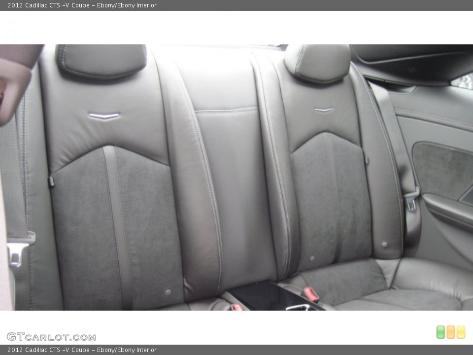 Ebony/Ebony Interior Photo for the 2012 Cadillac CTS -V Coupe #56373334