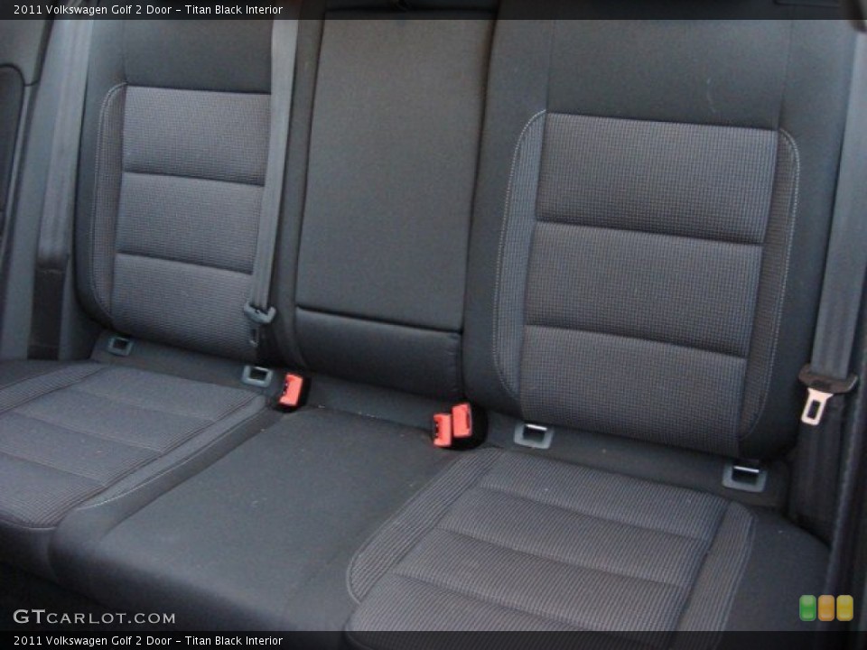 Titan Black Interior Photo for the 2011 Volkswagen Golf 2 Door #56374267