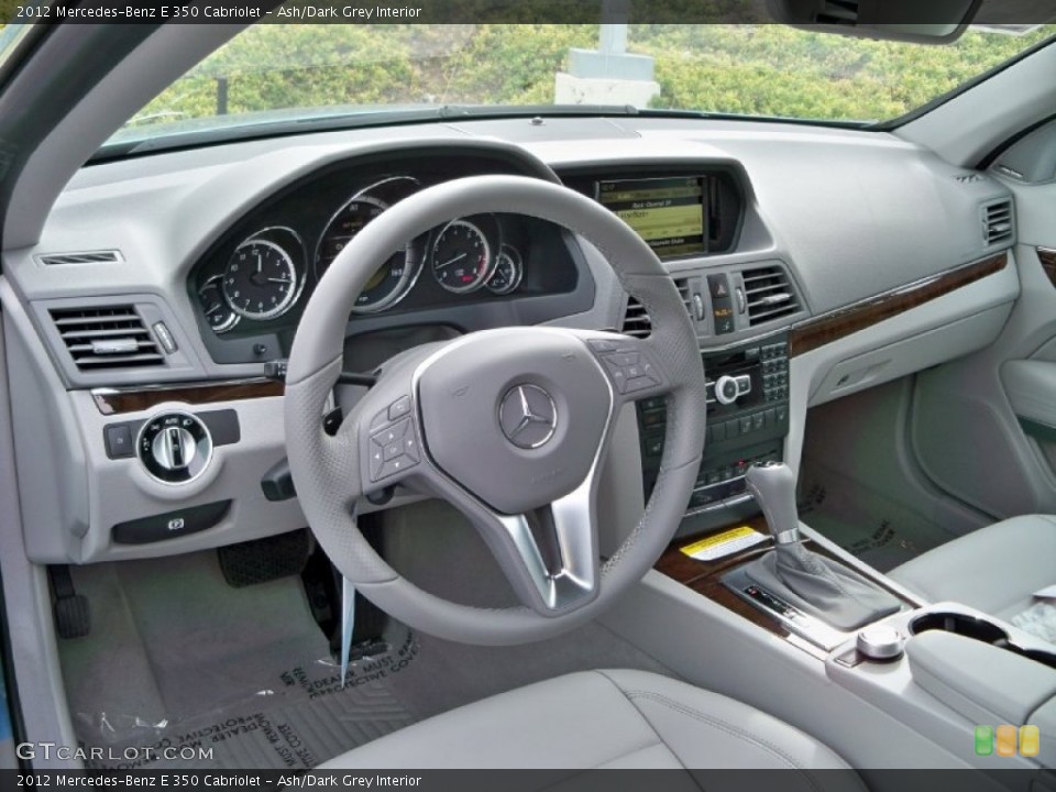 Ash/Dark Grey Interior Prime Interior for the 2012 Mercedes-Benz E 350 Cabriolet #56378269