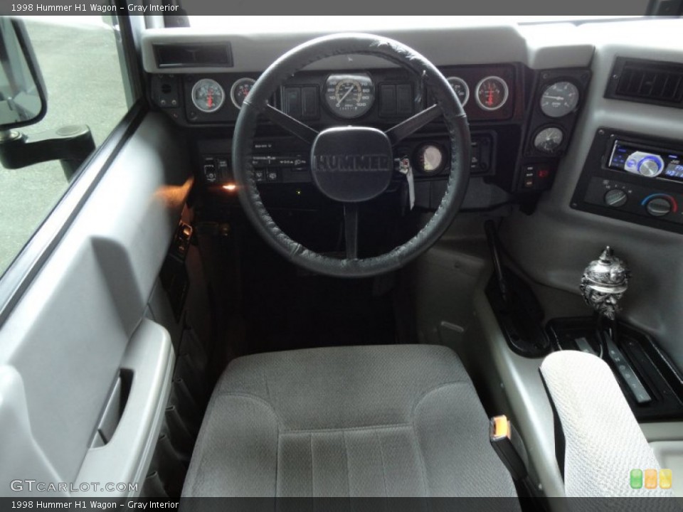 Gray Interior Dashboard for the 1998 Hummer H1 Wagon #56378958