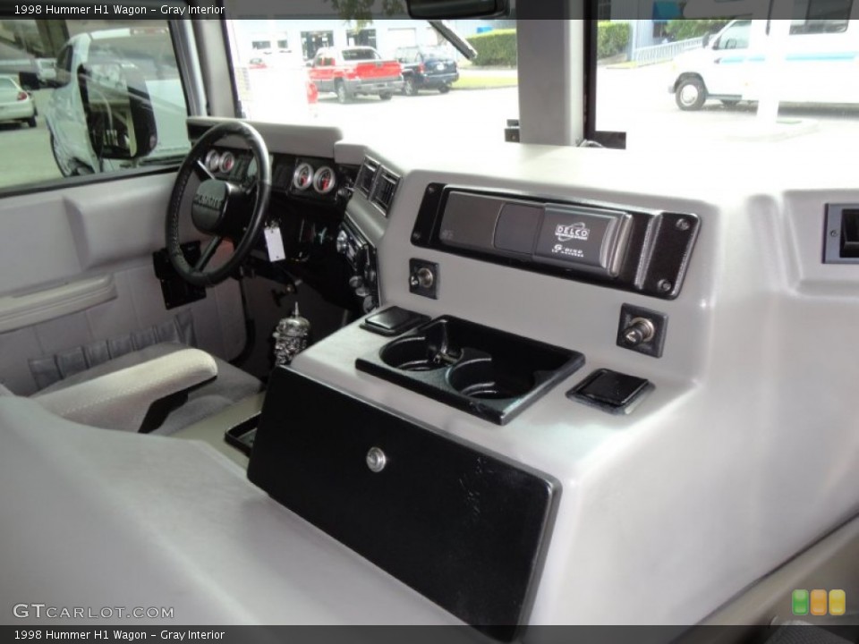 Gray Interior Dashboard for the 1998 Hummer H1 Wagon #56379010