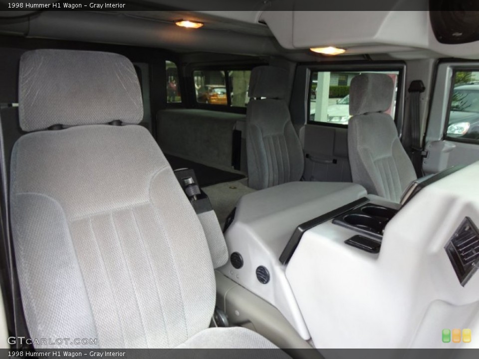 Gray Interior Photo for the 1998 Hummer H1 Wagon #56379016