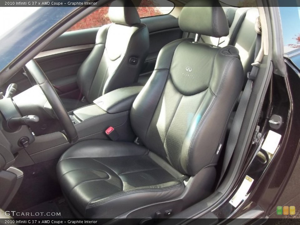 Graphite Interior Photo for the 2010 Infiniti G 37 x AWD Coupe #56379631