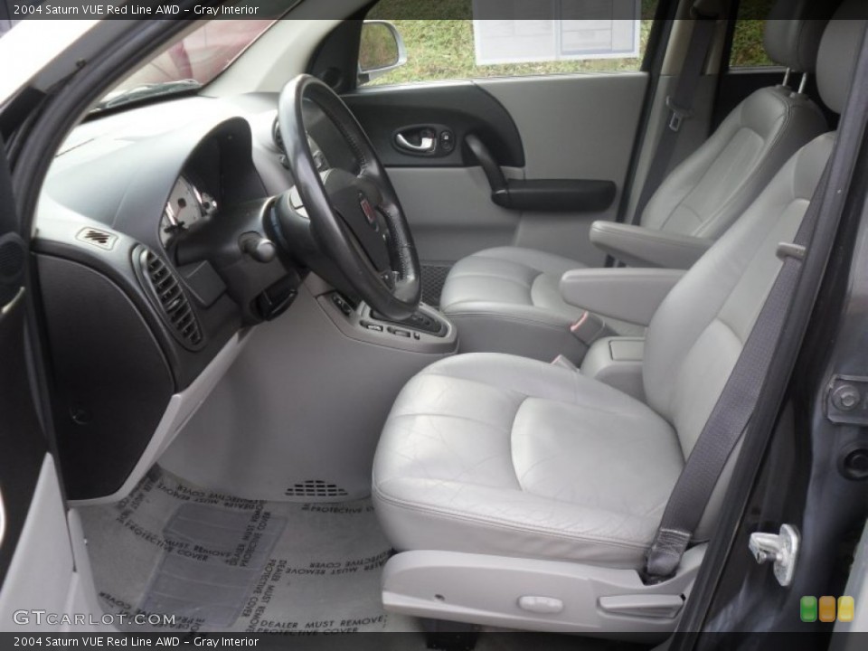 Gray Interior Photo for the 2004 Saturn VUE Red Line AWD #56379763