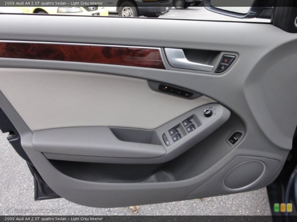 Light Grey Interior Door Panel for the 2009 Audi A4 2.0T quattro Sedan #56382154