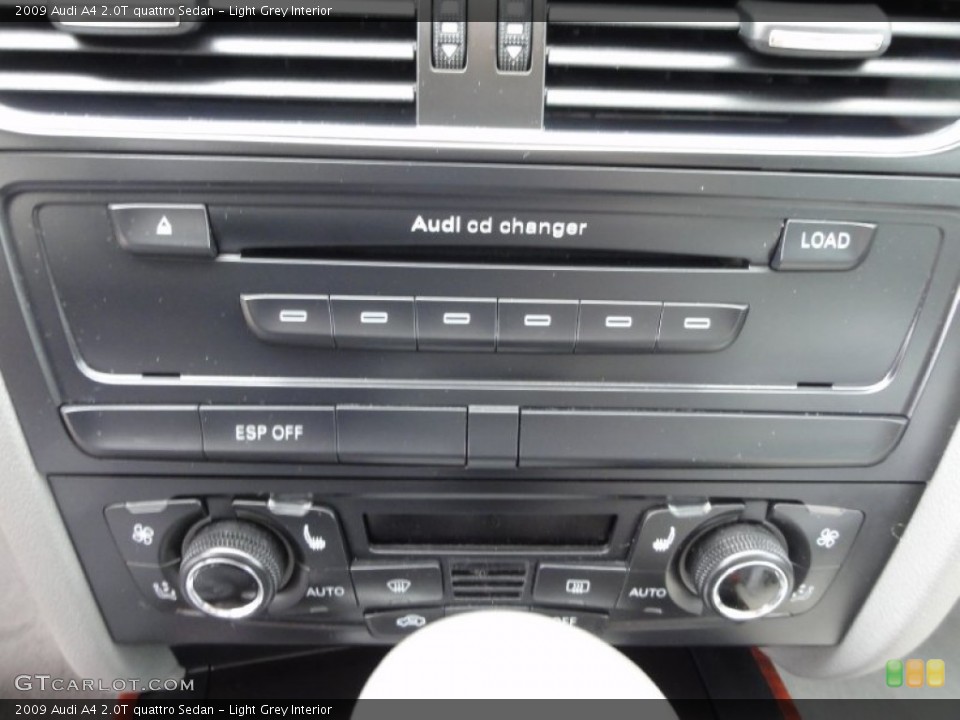 Light Grey Interior Audio System for the 2009 Audi A4 2.0T quattro Sedan #56382364