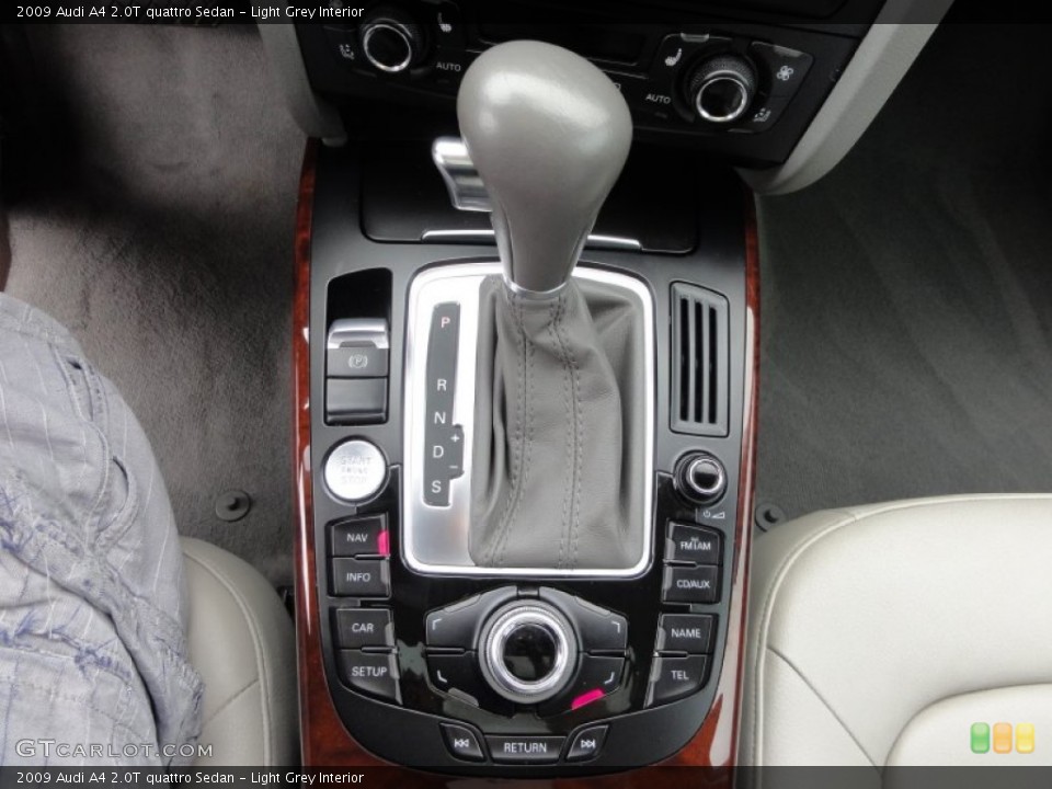 Light Grey Interior Transmission for the 2009 Audi A4 2.0T quattro Sedan #56382370