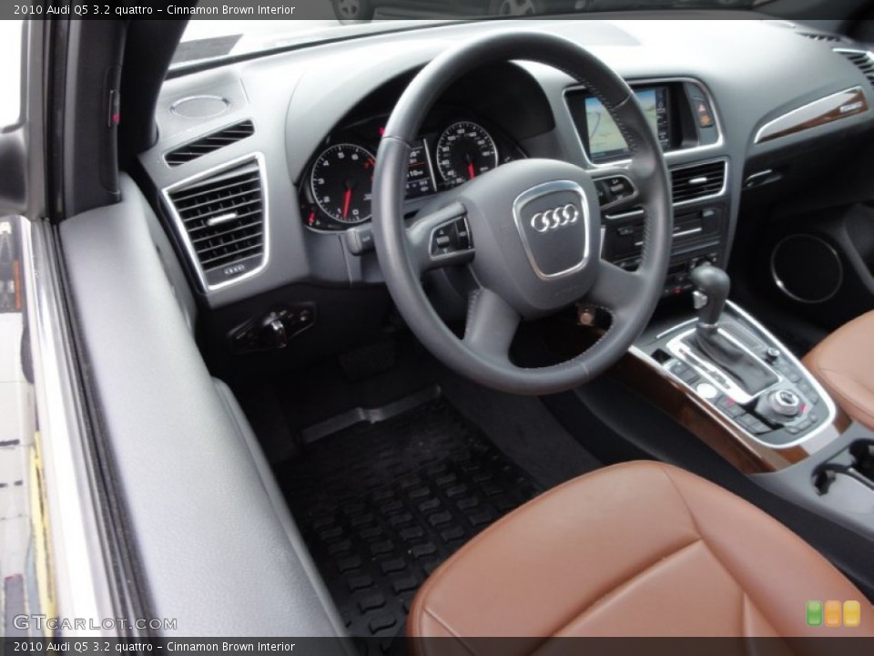 Cinnamon Brown Interior Photo for the 2010 Audi Q5 3.2 quattro #56382508