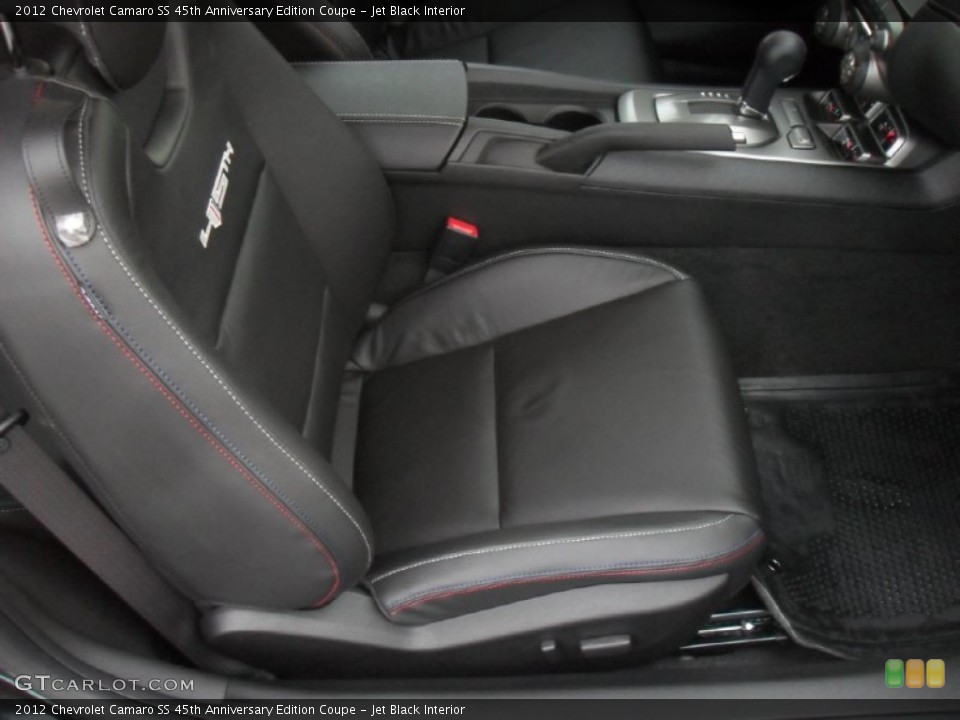 Jet Black Interior Photo for the 2012 Chevrolet Camaro SS 45th Anniversary Edition Coupe #56382589