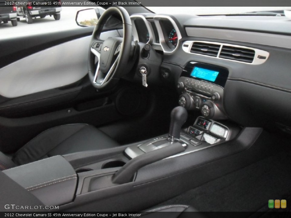 Jet Black Interior Dashboard for the 2012 Chevrolet Camaro SS 45th Anniversary Edition Coupe #56382598
