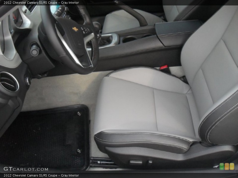 Gray Interior Photo for the 2012 Chevrolet Camaro SS/RS Coupe #56382700