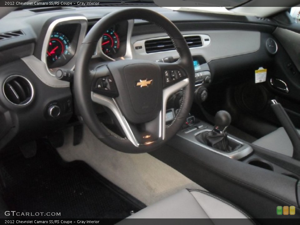 Gray Interior Prime Interior for the 2012 Chevrolet Camaro SS/RS Coupe #56382847