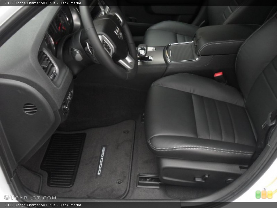 Black Interior Photo for the 2012 Dodge Charger SXT Plus #56384725