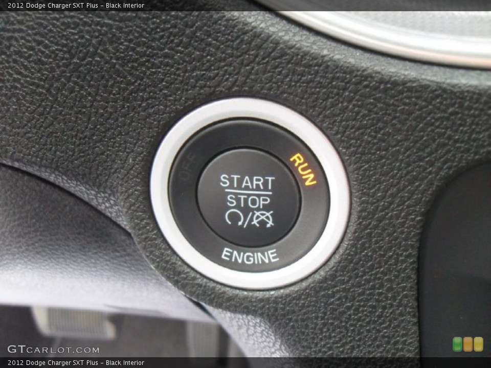 Black Interior Controls for the 2012 Dodge Charger SXT Plus #56384746