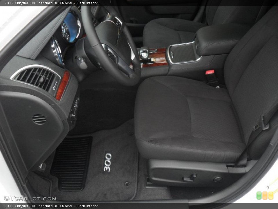 Black Interior Photo for the 2012 Chrysler 300  #56384956