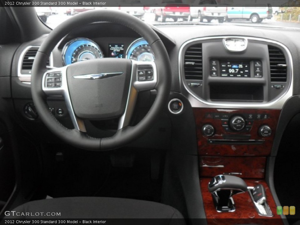 Black Interior Dashboard for the 2012 Chrysler 300  #56385037
