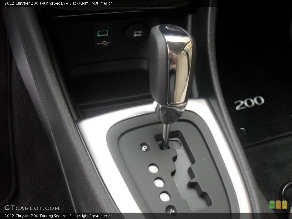 Black/Light Frost Interior Transmission for the 2012 Chrysler 200 Touring Sedan #56385637