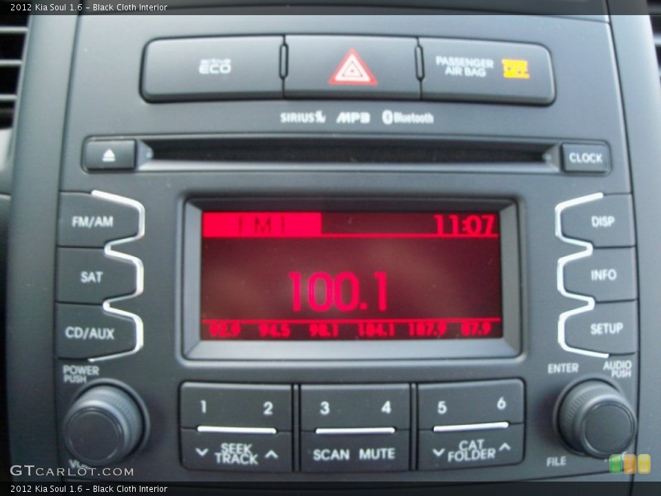 Black Cloth Interior Audio System for the 2012 Kia Soul 1.6 #56386758