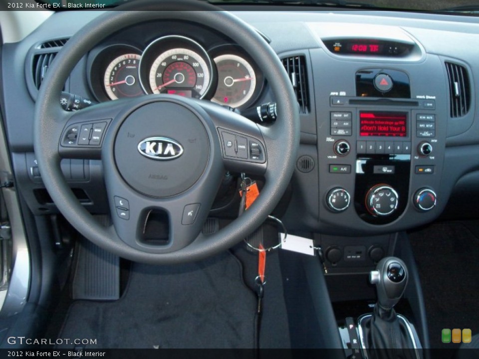 Black Interior Dashboard for the 2012 Kia Forte EX #56387872