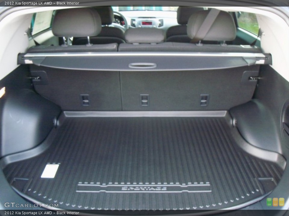 Black Interior Trunk for the 2012 Kia Sportage LX AWD #56388544