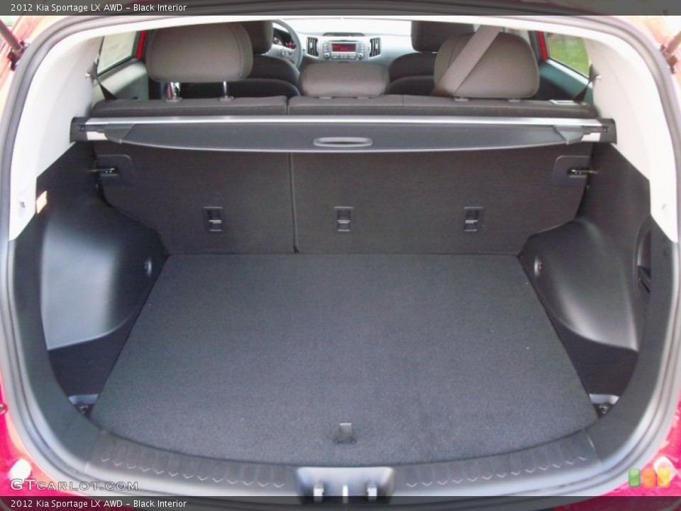 Black Interior Trunk for the 2012 Kia Sportage LX AWD #56388760