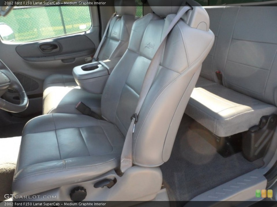 Medium Graphite Interior Photo for the 2002 Ford F150 Lariat SuperCab #56389171