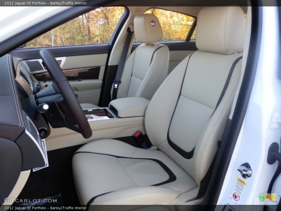 Barley/Truffle Interior Photo for the 2012 Jaguar XF Portfolio #56389549